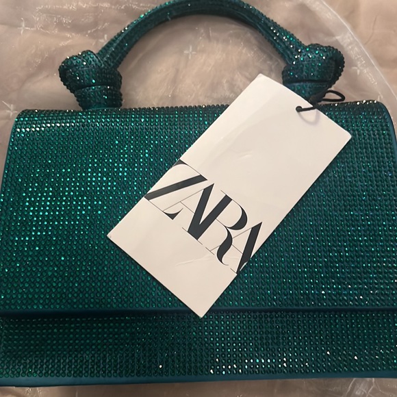 Zara Bags Nwt Zara Mini Crystal City Bag Poshmark